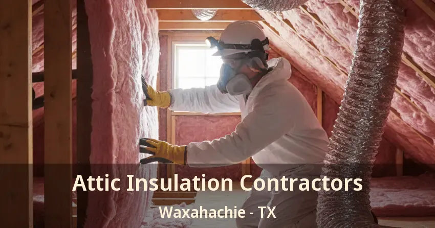 Attic Insulation Contractors Waxahachie - TX Attic Insulation Contractors Waxahachie - TX