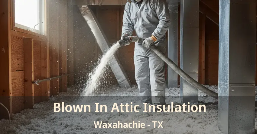 Blown In Attic Insulation Waxahachie - TX