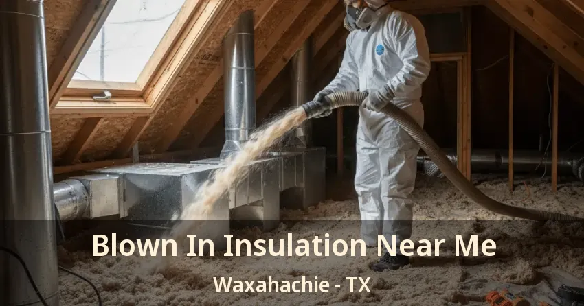 Blown In Insulation Near Me Waxahachie - TX