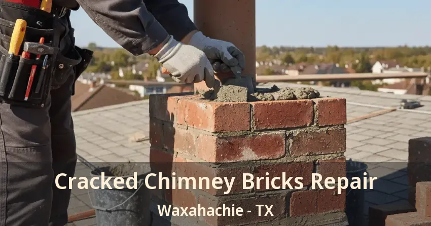 Cracked Chimney Bricks Repair Waxahachie - TX