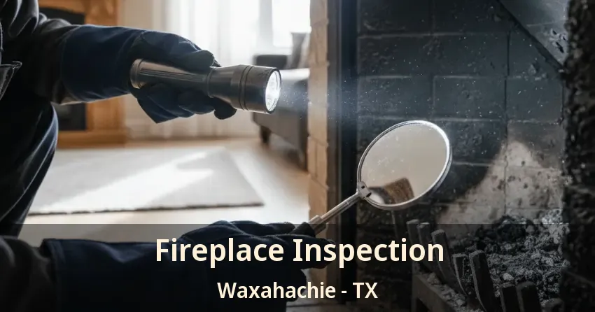 Fireplace Inspection Waxahachie - TX