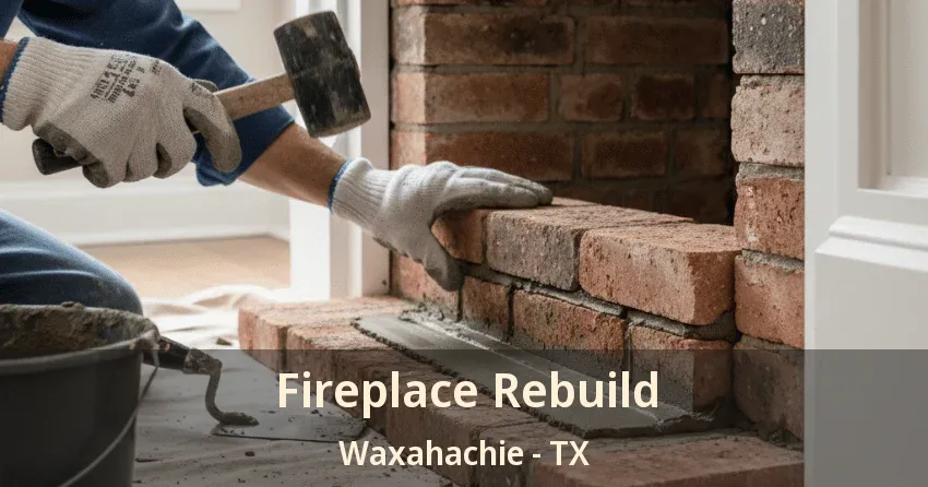 Fireplace Rebuild Waxahachie - TX