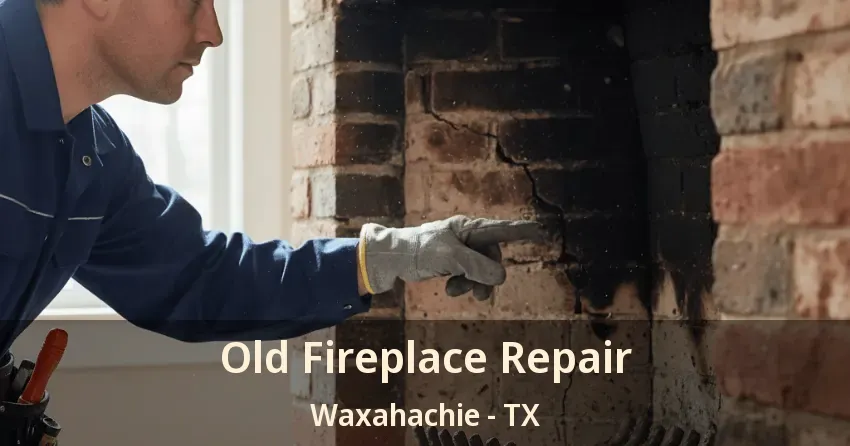 Old Fireplace Repair Waxahachie - TX