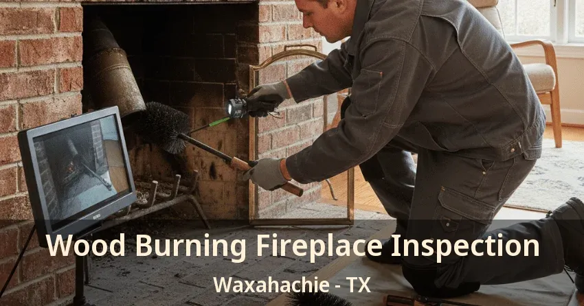Wood Burning Fireplace Inspection Waxahachie - TX
